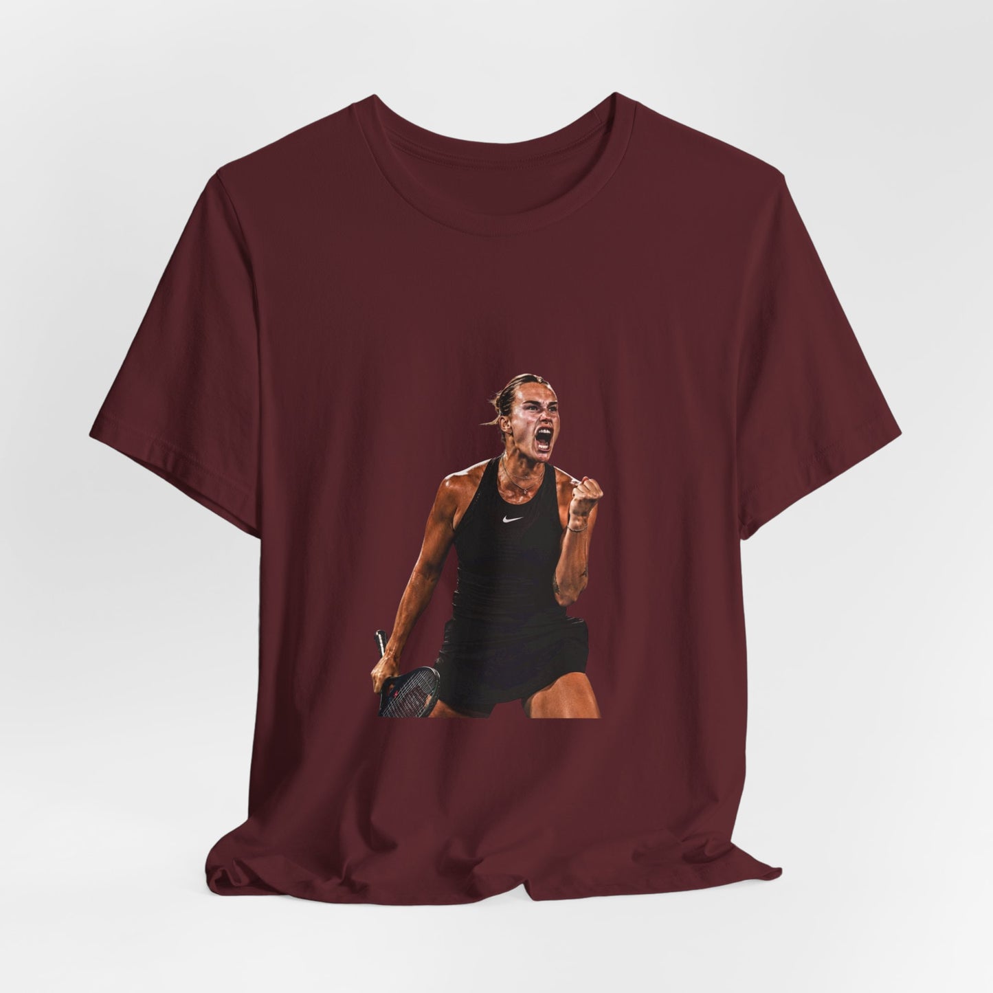 Tennis Player Aryna Sabalenka Victory Graphic Tee