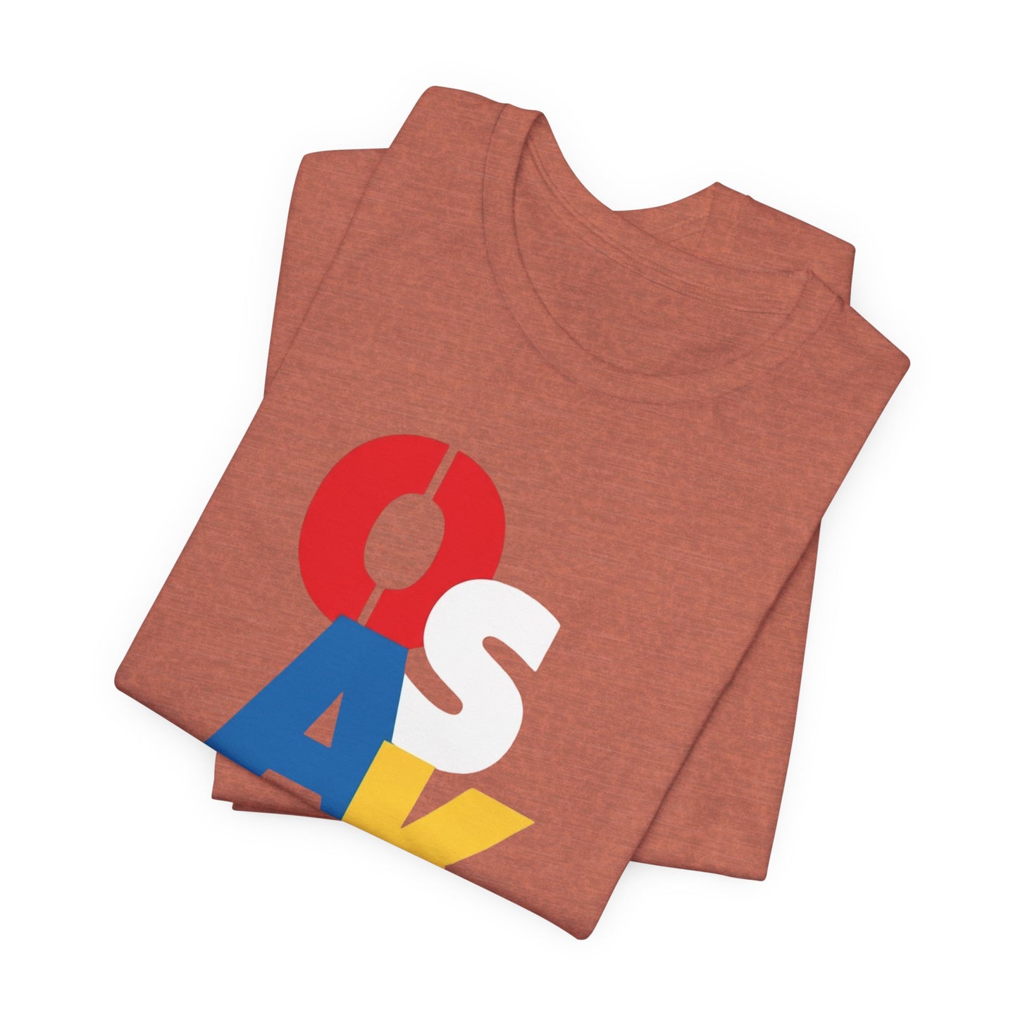 Tennis player Naomi Osaka Color Block Vertical Logo Tee