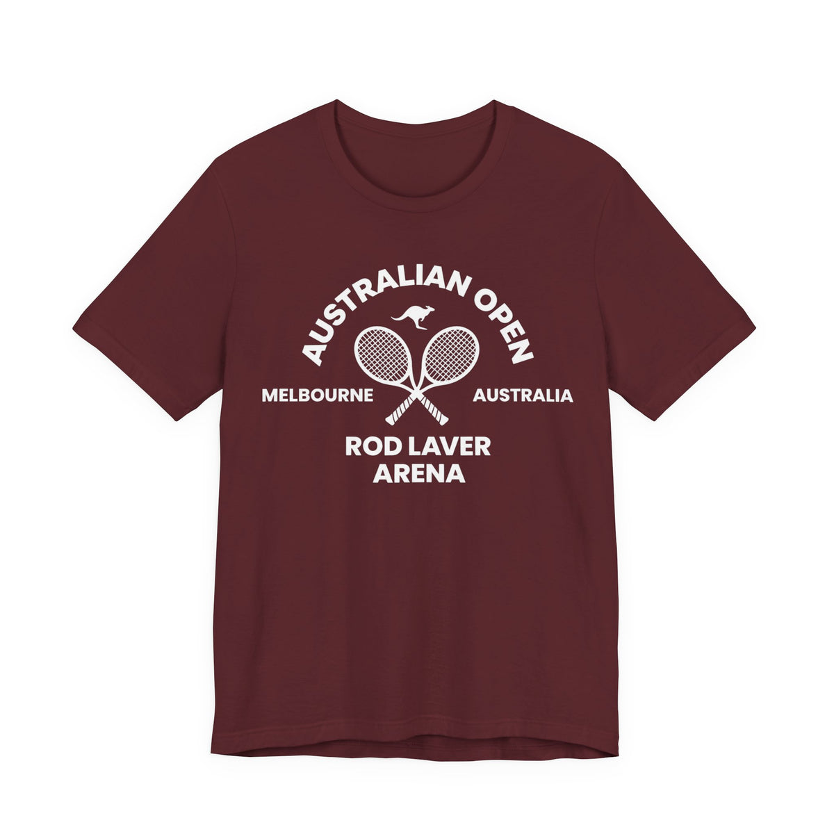 Classic White Tennis Tee — Unisex Jersey Short Sleeve