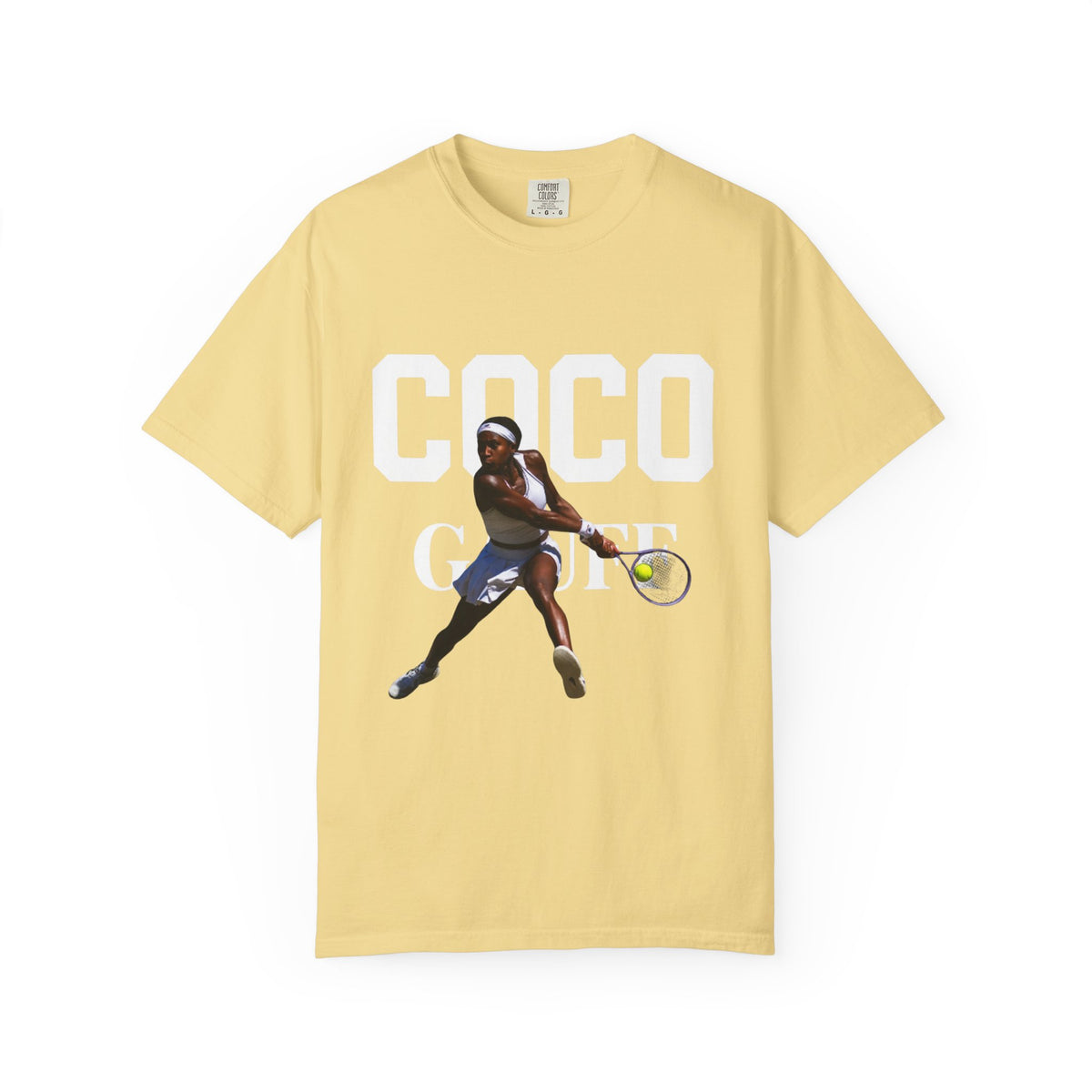 Coco Gauff Tennis Tee — Gauff 02 Champion Tennis T-Shirt