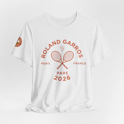 Roland Garros 2026 Tennis Tee – Paris Tournament Graphic T-Shirt