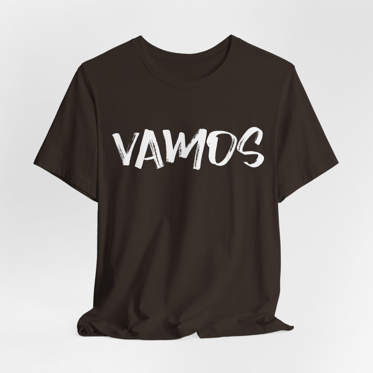 Vamos T-Shirt — Bold Brush Script Graphic Tee