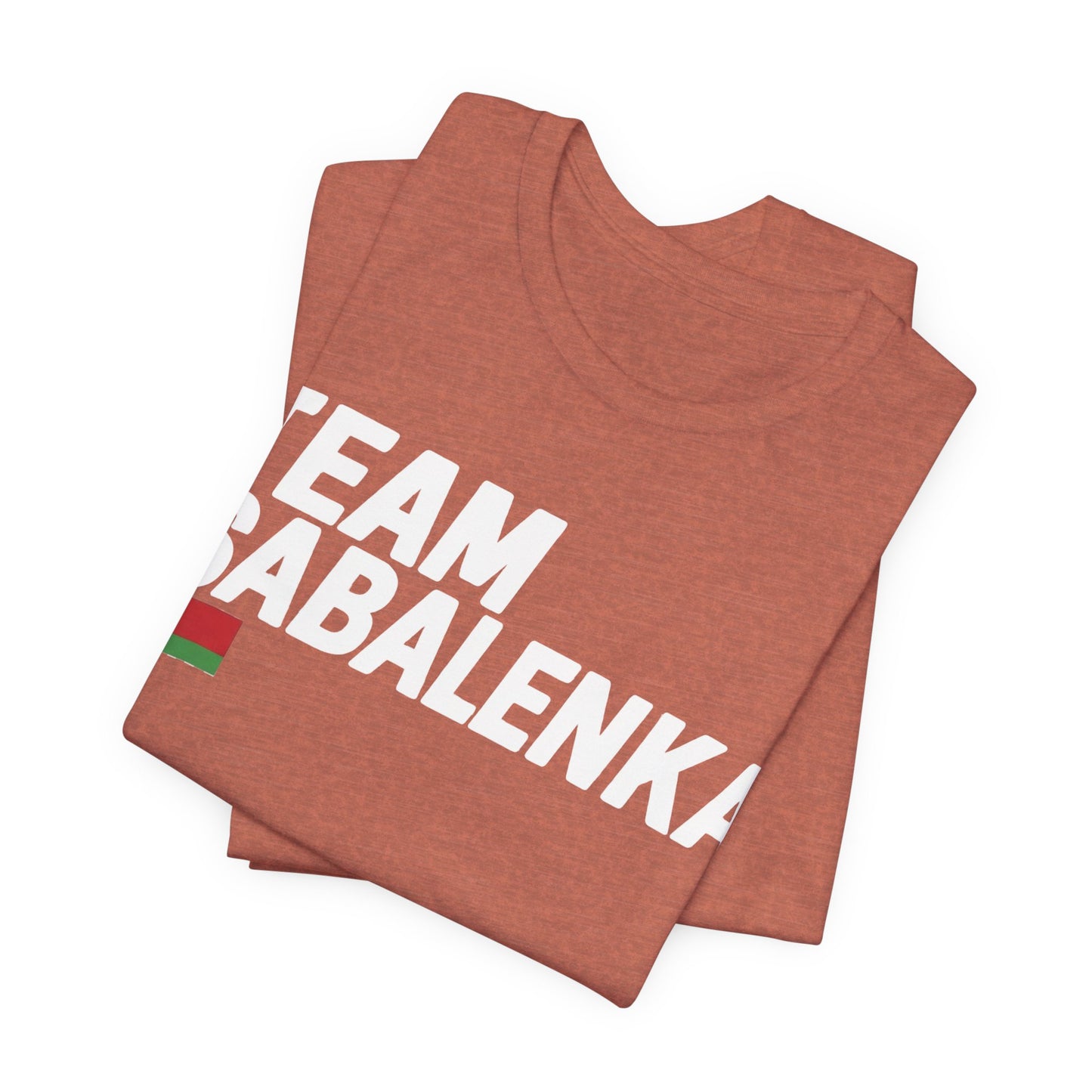 Team Sabalenka Minimalist Pan-African Flag T-shirt