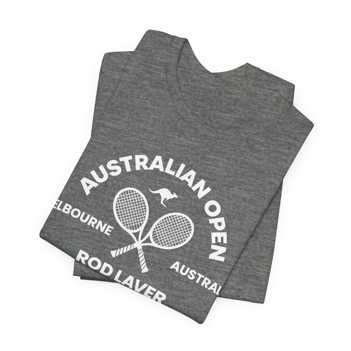 Classic White Tennis Tee — Unisex Jersey Short Sleeve