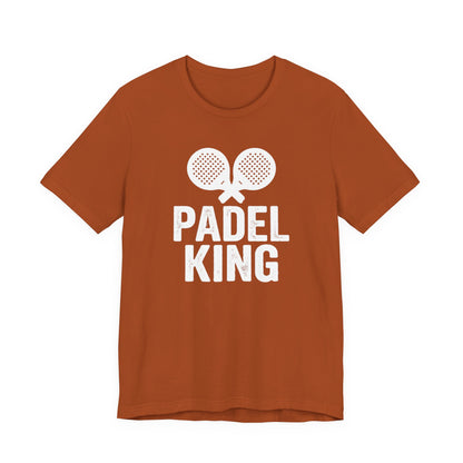 Padel King T‑Shirt — Men's Padel Tennis Graphic Tee
