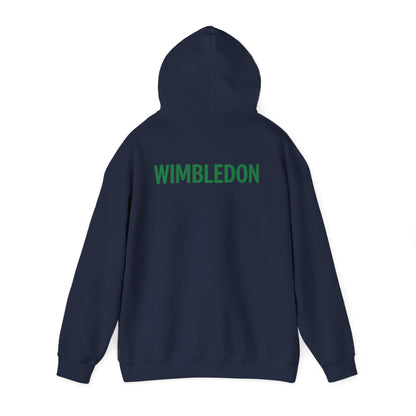 Wimbledon 1877 Tennis Hoodie — Classic Racquets Logo Pullover