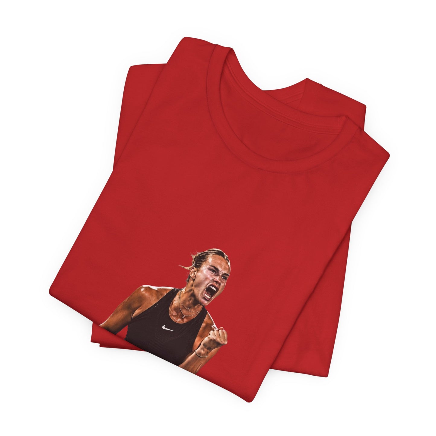 Tennis Player Aryna Sabalenka Victory Graphic Tee