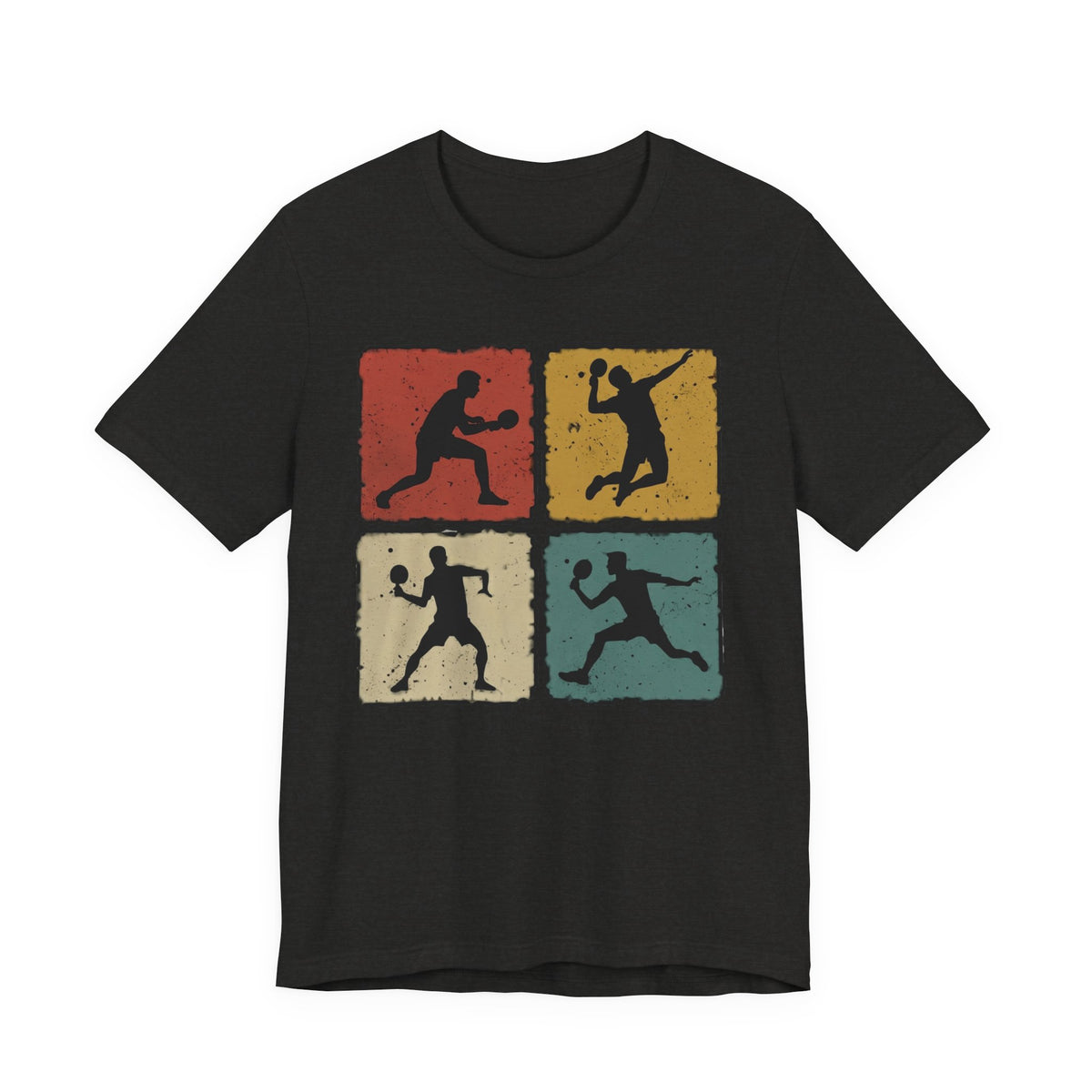 Tennis Silhouette Tee — Retro Vintage Graphic Shirt