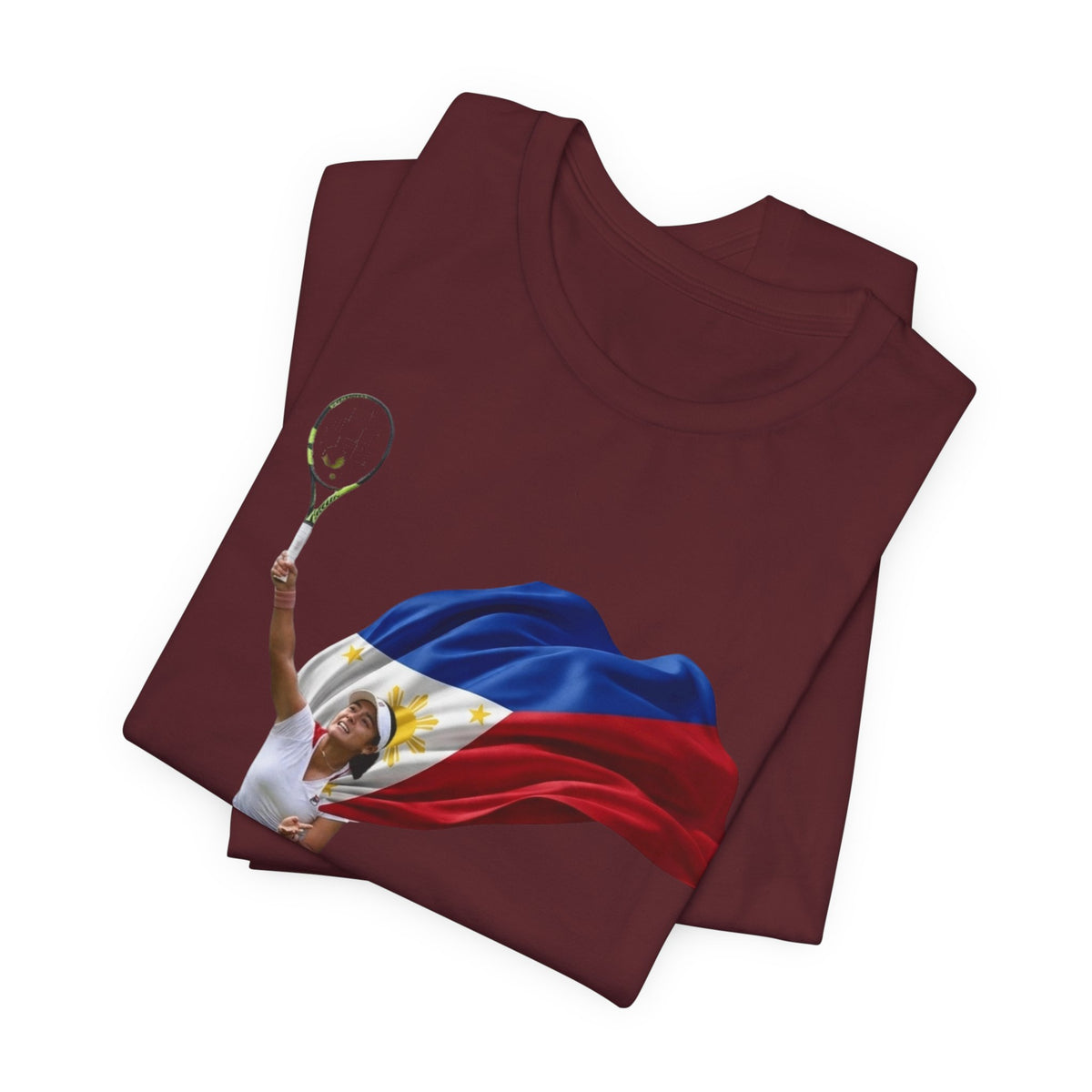 Alex Eala - Tennis Player with Philippine Flag T‑Shirt