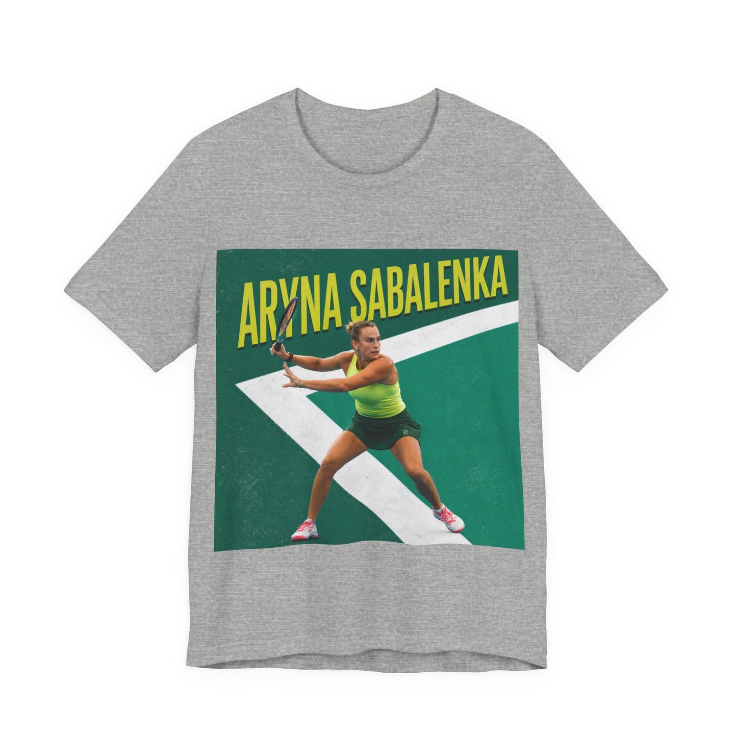 Aryna Sabalenka Tennis Tee – Women's Pro Player Graphic T-Shirt