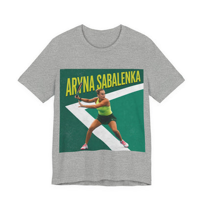 Aryna Sabalenka Tennis Tee – Women's Pro Player Graphic T-Shirt