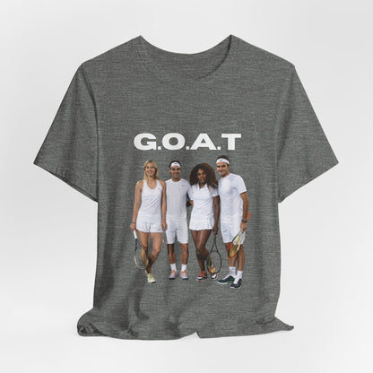 GOAT Tennis Players T-Shirt – Vintage Court Team Graphic Tee