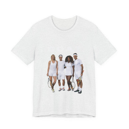 GOAT Tennis Players T-Shirt – Vintage Court Team Graphic Tee