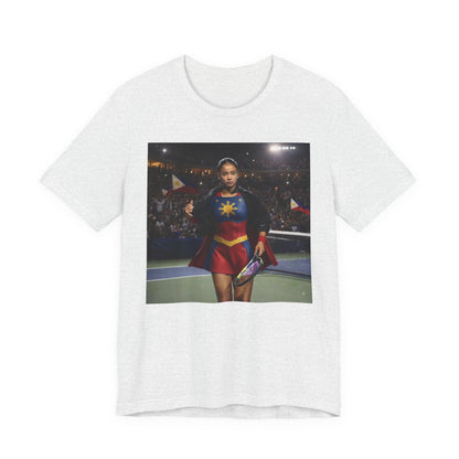 Alex Eala Tennis T‑Shirt — Filipino Tennis Star Photo Tee