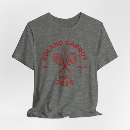 Roland Garros 2026 Paris Tennis Tee