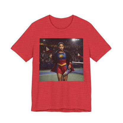 Alex Eala Tennis T‑Shirt — Filipino Tennis Star Photo Tee