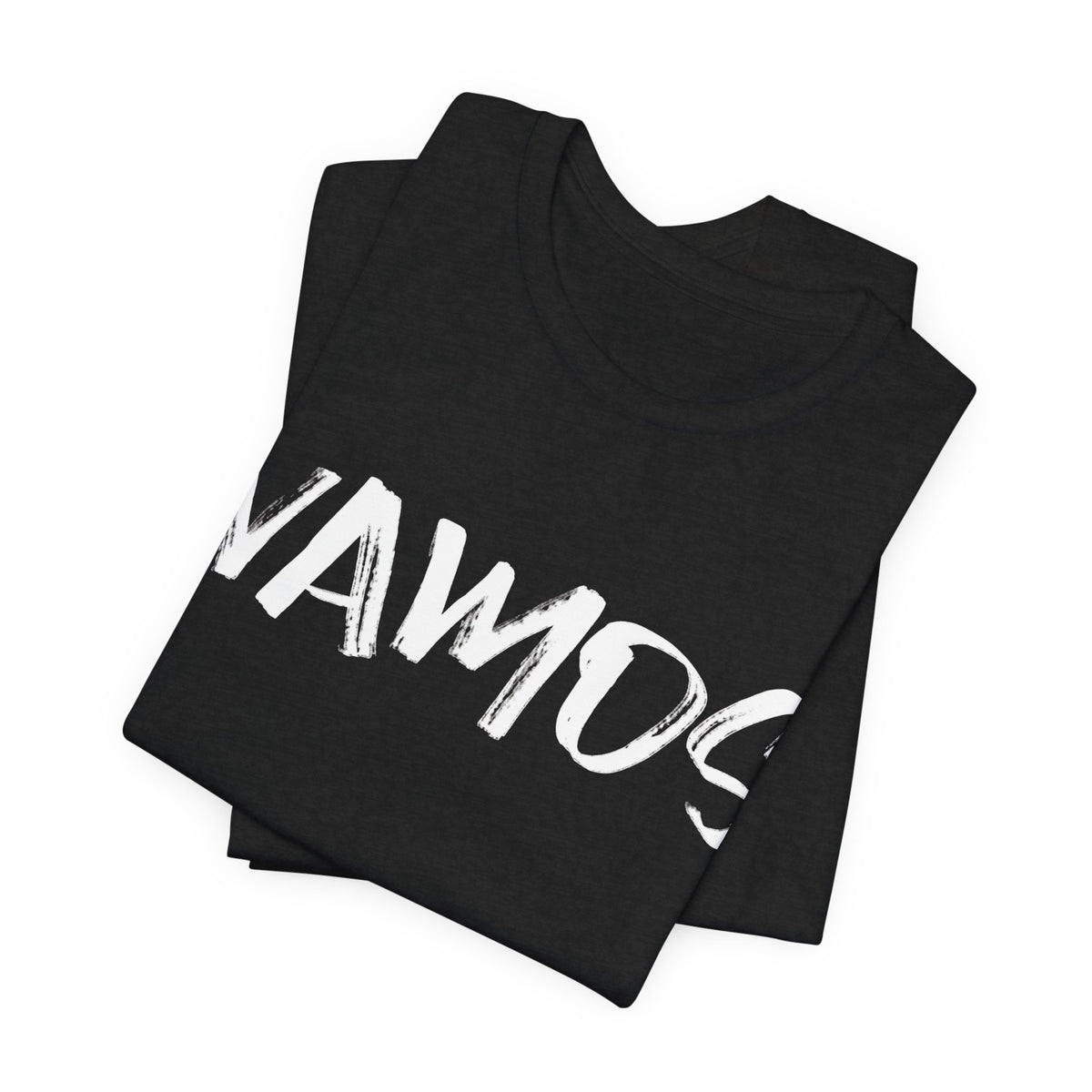Vamos T-Shirt — Bold Brush Script Graphic Tee