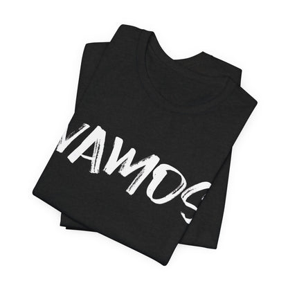 Vamos T-Shirt — Bold Brush Script Graphic Tee