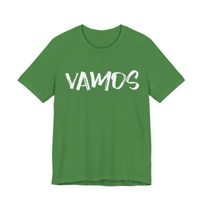 Vamos T-Shirt — Bold Brush Script Graphic Tee