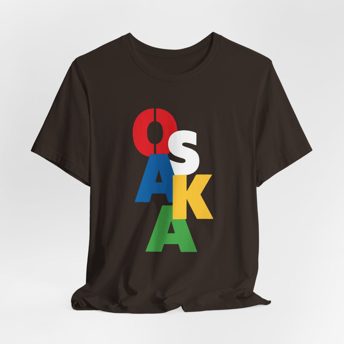 Tennis player Naomi Osaka Color Block Vertical Logo Tee