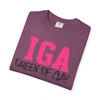 IGA Swiatek - Queen of Clay T-Shirt — Funny Pottery Mom Shirt