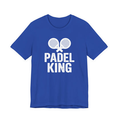 Padel King T‑Shirt — Men's Padel Tennis Graphic Tee