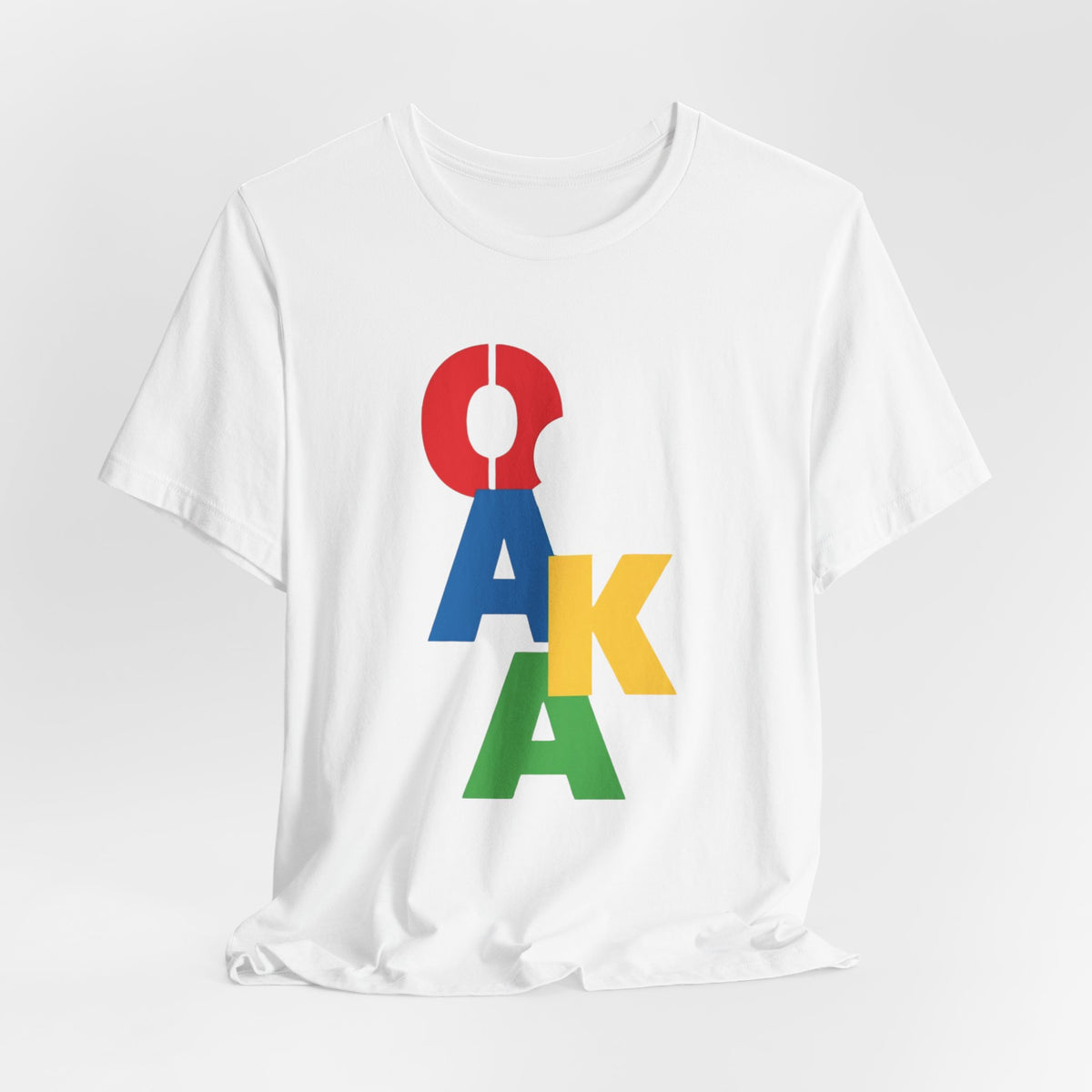 Tennis player Naomi Osaka Color Block Vertical Logo Tee