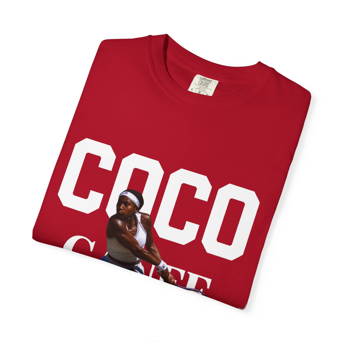 Coco Gauff Tennis Tee — Gauff 02 Champion Tennis T-Shirt