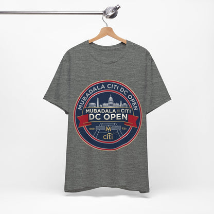 DC Open Tennis Tee — 'Mubadala Citi DC Open' Vintage Badge Shirt