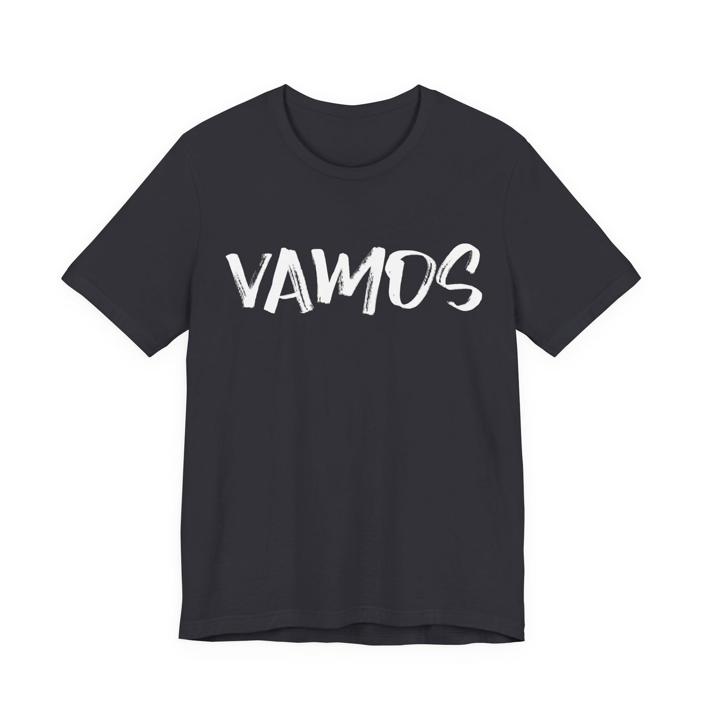 Vamos T-Shirt — Bold Brush Script Graphic Tee