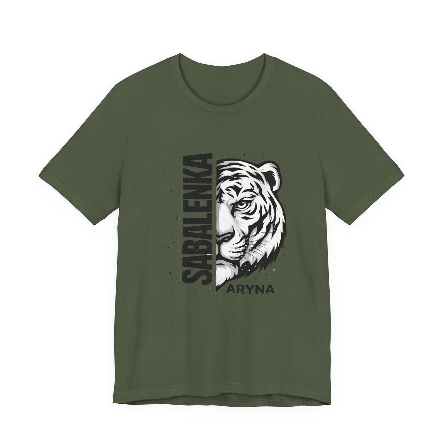 Sabalenka Tiger Tennis Tee — Aryna Sabalenka Tennis Fan Shirt