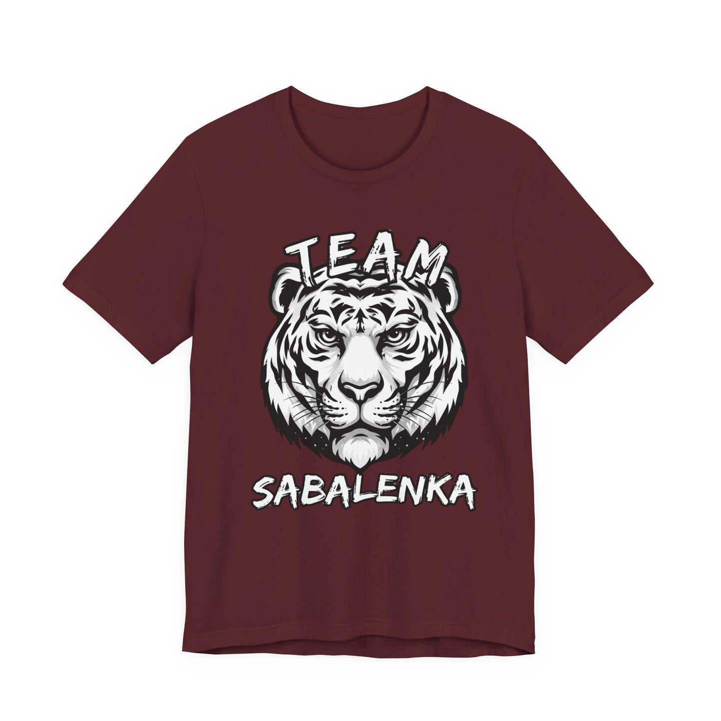 Team Sabalenka Tiger T-Shirt — Tennis Fan Tee