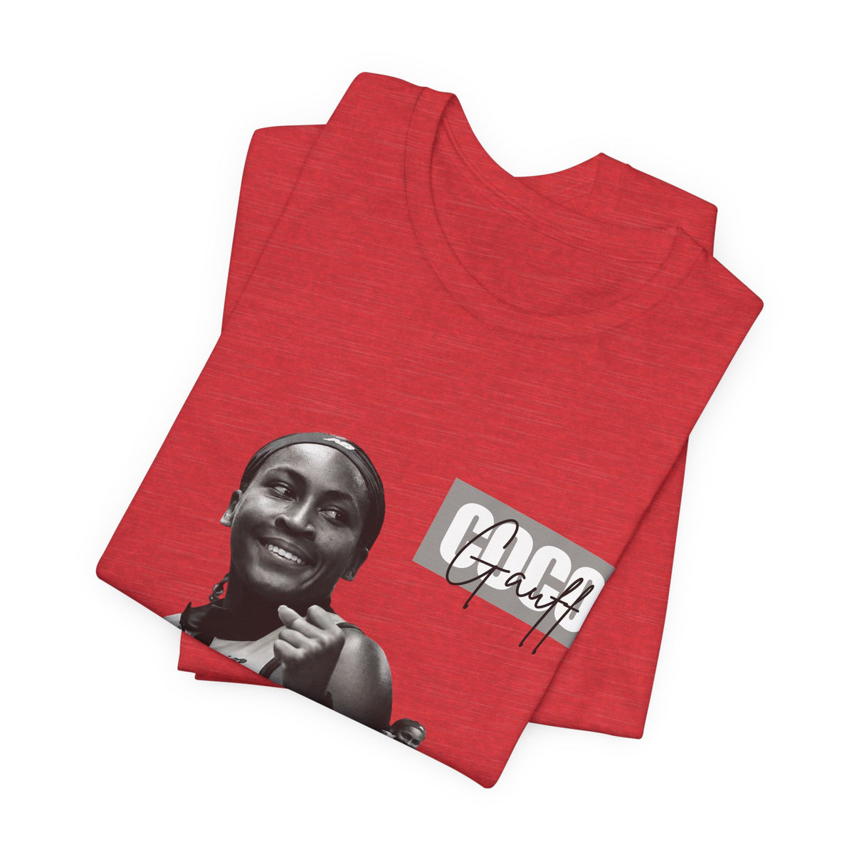 GOGP Graphic Tee — Black & White Motivational Photo T-Shirt