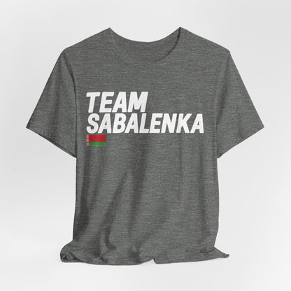 Team Sabalenka Minimalist Pan-African Flag T-shirt