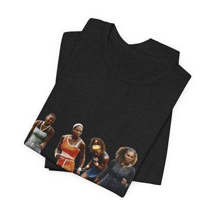 T-Shirt — Serena Williams Life Stages Graphic Tee (Teen · 20s · 30s · 40s)