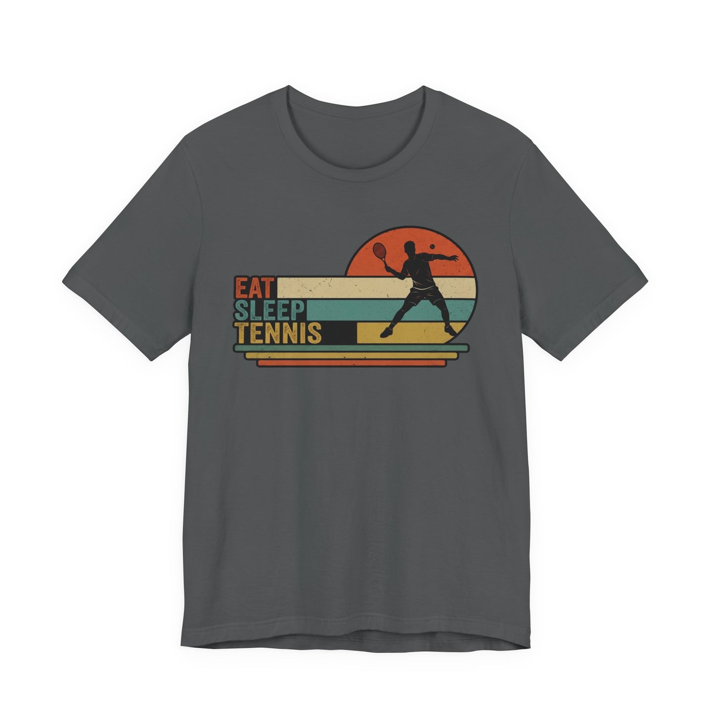 Eat Sleep Tennis Vintage Graphic Tee