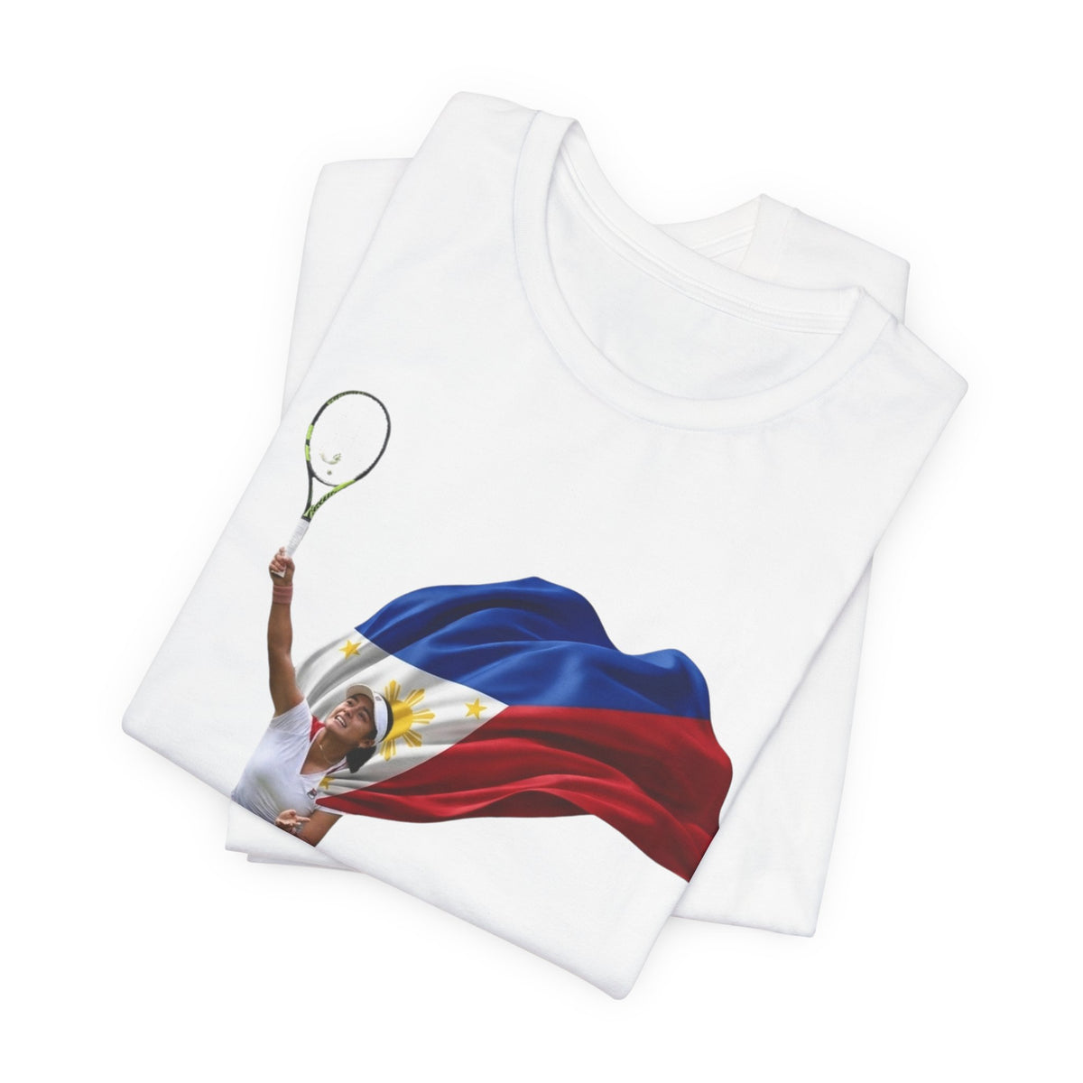 Alex Eala - Tennis Player with Philippine Flag T‑Shirt