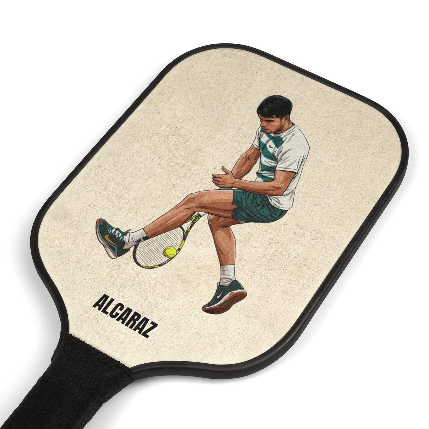 Pickleball Paddle Set — Carlos Alcaraz Player Design Kit (2 Paddles + 2 Balls)