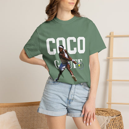 Coco Gauff Tennis Tee — Gauff 02 Champion Tennis T-Shirt
