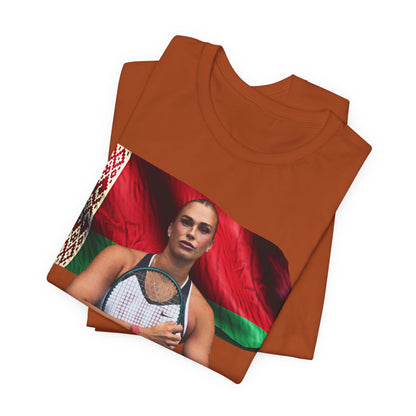 Tennis Player Aryna Sabalenka — Patriotic Athlete T-Shirt