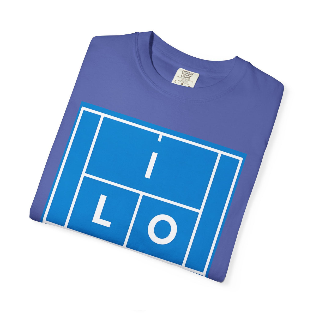 "I LOVE" Australian Open Tennis Court Graphic