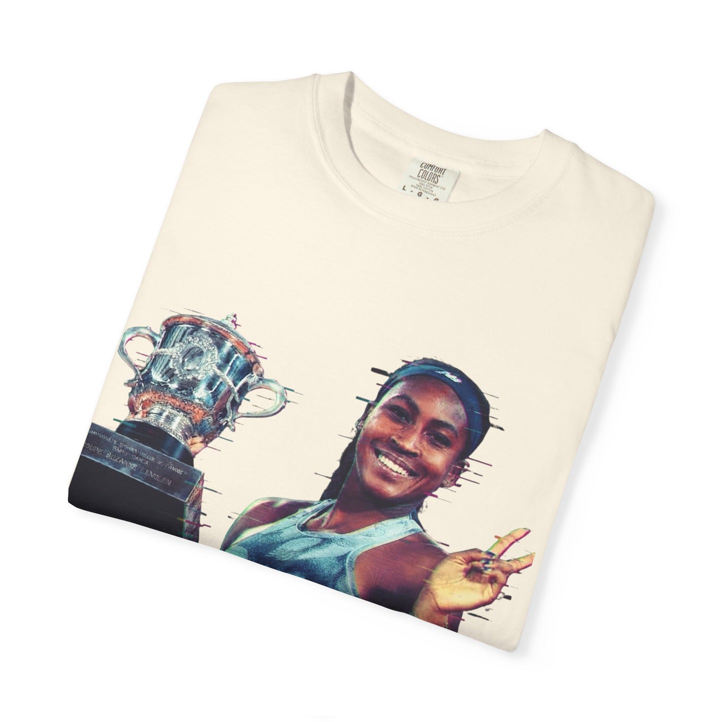 T-Shirt — Coco Gauff Champion Photo Tee