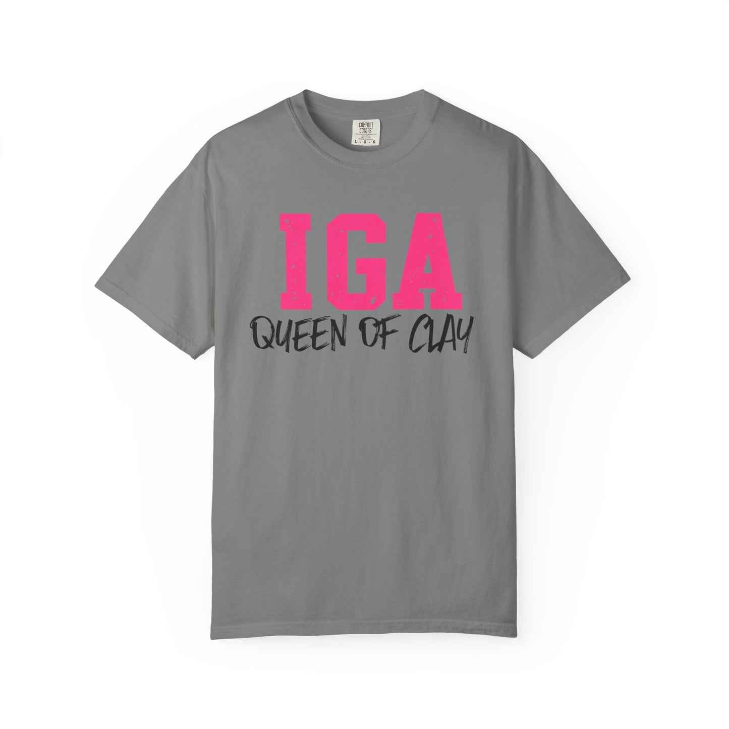 IGA Swiatek - Queen of Clay T-Shirt — Funny Pottery Mom Shirt