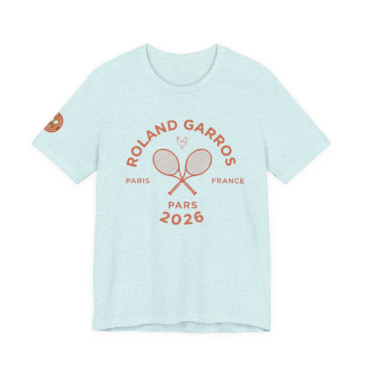 Roland Garros 2026 Tennis Tee – Paris Tournament Graphic T-Shirt