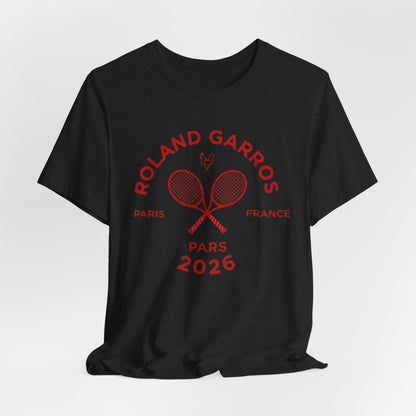 Roland Garros 2026 Paris Tennis Tee