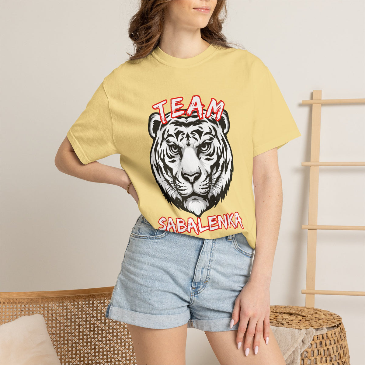 T-Shirt — Team Sabalenka Tiger Graphic Tee