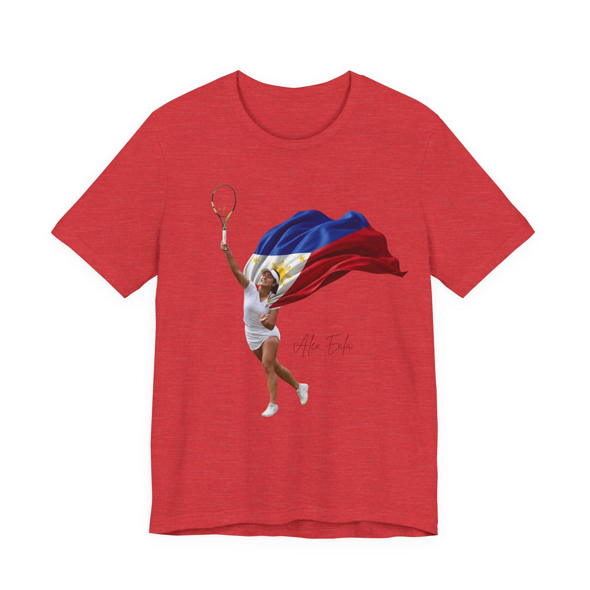 Alex Eala - Tennis Player with Philippine Flag T‑Shirt