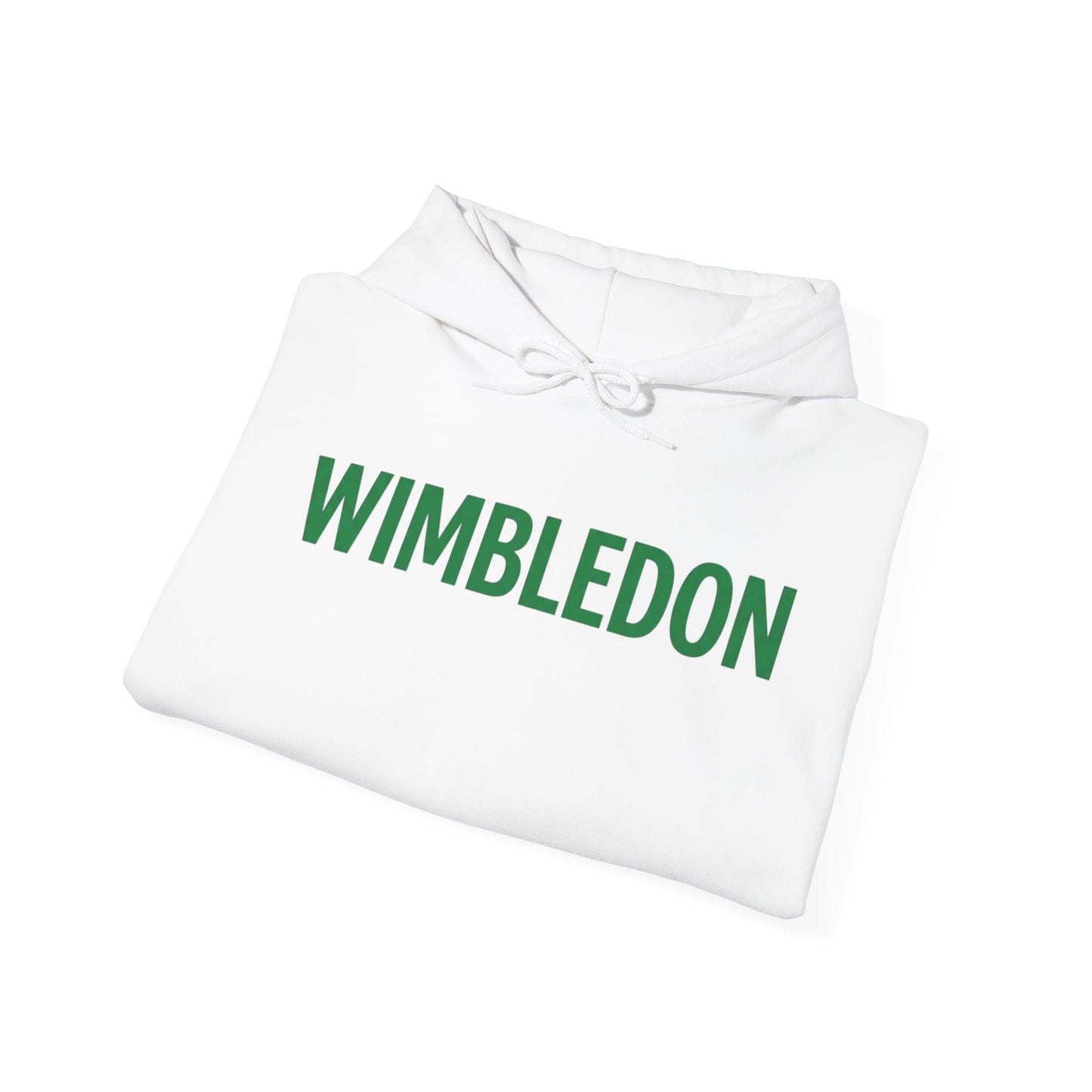 Wimbledon Hoodie — Classic Green Tennis Logo Pullover