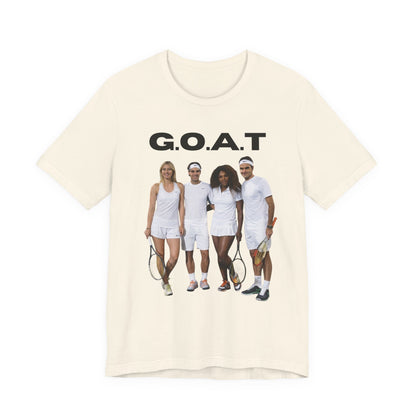 G.O.A.T. Tennis Team Graphic Tee - Federer, Serena, Nadal, Sharapova