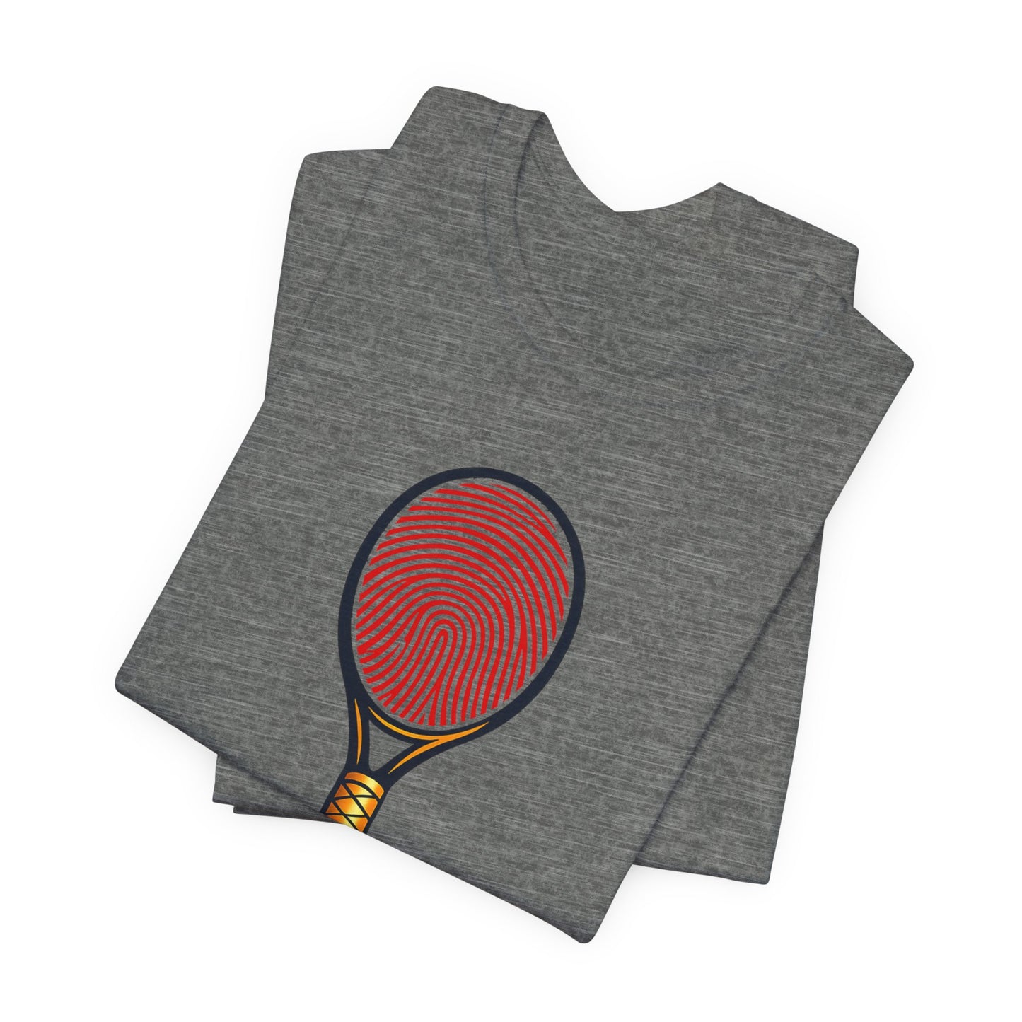 Tennis DNA T‑Shirt — "It's In My DNA" Racket Fingerprint Tee